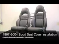 1997-2004 C5 Corvette Seat Cover Installation by Corvette America