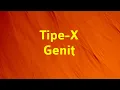 Tipe-X -  Genit - Stars Lyric