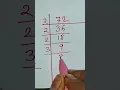 prime factors of 72