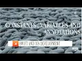 Swift - Constants Variables and Type Annotations