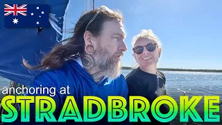 Visiting Tipplers Anchorage on South Strandbroke Island as We Cruise The ICW in Queensland