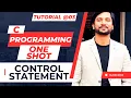 One Shot C Control Statements If Statement Switch Statement With Programs