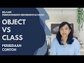 Perbedaan Object dan Class Pemrograman Berorientasi Objek