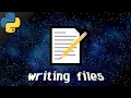 Python write a file