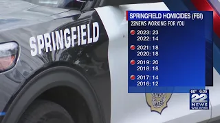 How does gun violence in Springfield compare to national statistics
