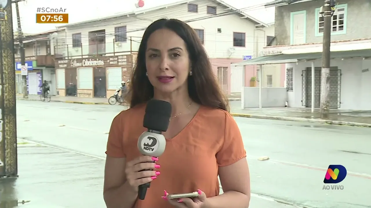 Acompanhe a situação das chuvas na região de Itajaí e Luiz Alves