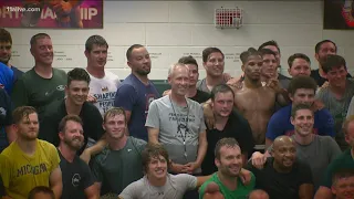 Collins Hill mourns death of beloved retired wrestling coach