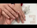 Gentle Manicure w Clear Coat Watch Me Work