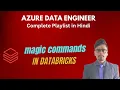 Magic commands in Databricks