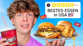 ICH teste VIRALE Fast Food Restaurants die es NUR in den USA gibt! 😍🇺🇸