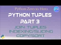 Python Tuples Part 3 - Join Tuples Python Beginners Tutorial An IT Professional