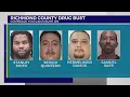 8 arrested in RIchmond County drug trafficking investigation