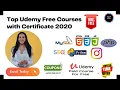 Top Udemy free courses with Certificate 2020 HTML CSS JAVASCRIPT Python AWS CSS PHP MySQL JAVA