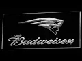 New England Patriots Budweiser LED Neon Sign
