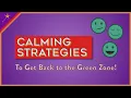Get Back to the Green Zone Self-Regulation Lesson 5