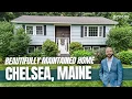 Explore This Meticulously Maintained Ranch in Chelsea Maine Maine Real Estate