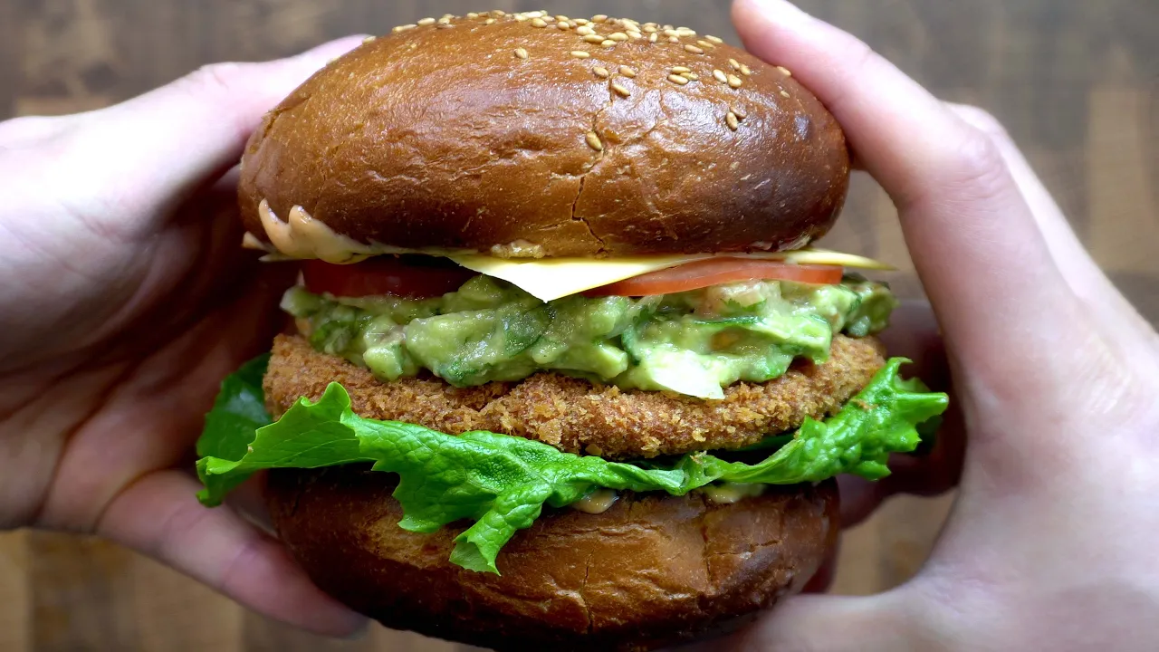 아보카도 새우버거