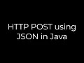 Java HTTP POST using JSON in Java 5solution