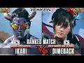 Tekken 8 IKARI EVO CHAMP 2026 Kazuya Vs DIMEBACK Jun Kazama High Level Matches