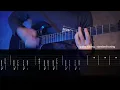 【初心者おすすめ】RIZE - Why I'm Me (Instrumental) ギター練習用 ギタータブ譜 Guitar TAB Guitar cover