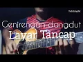 Lagu Genjrengan gitar dangdut, layar tancap