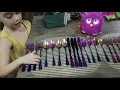 Furby and the Rainbow Flatware Set