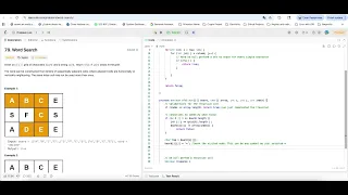 79 Word search leetcode java solution