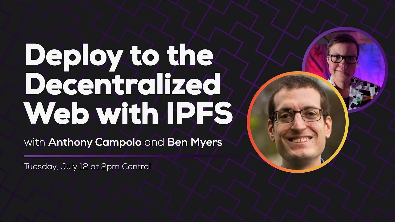 Deploy to the Decentralized Web with IPFS (with Anthony Campolo) | Some Antics