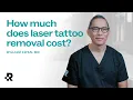 How much does laser tattoo removal cost