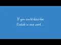 Ecolab Careers Describe Ecolab in One Word