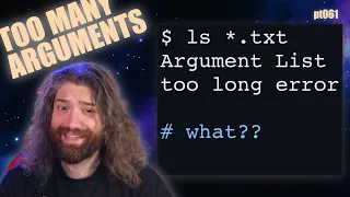Bash Argument List Too Long - What is this error and how to fix it You Suck at Programming