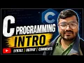 C Programming for Beginners Introduction Syntax Output Lecture 1