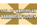 C WebDriver Tutorial 02 Basic WebDriver QAShahin