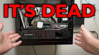 the ups was dead and now my internets dead