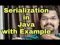 Serialization in Java with Example Serialization and Deserialization in Java with Example