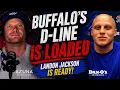 Landon Jackson on Bills D-Line Weight Gain Josh Allen Centered on Buffalo
