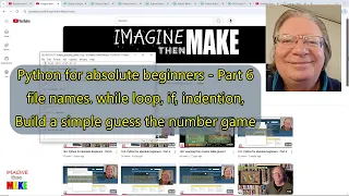 164 Python for absolute beginners - Part 6