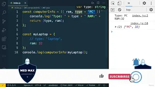Function parameters destructuring and default values - Episod 36