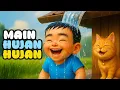 Lagu Hujan Hujan Datanglah🌧️ | Lagu Anak Ceria \u0026 Edukatif | Hisyam, Hayyina, Azkiya \u0026 Gembul