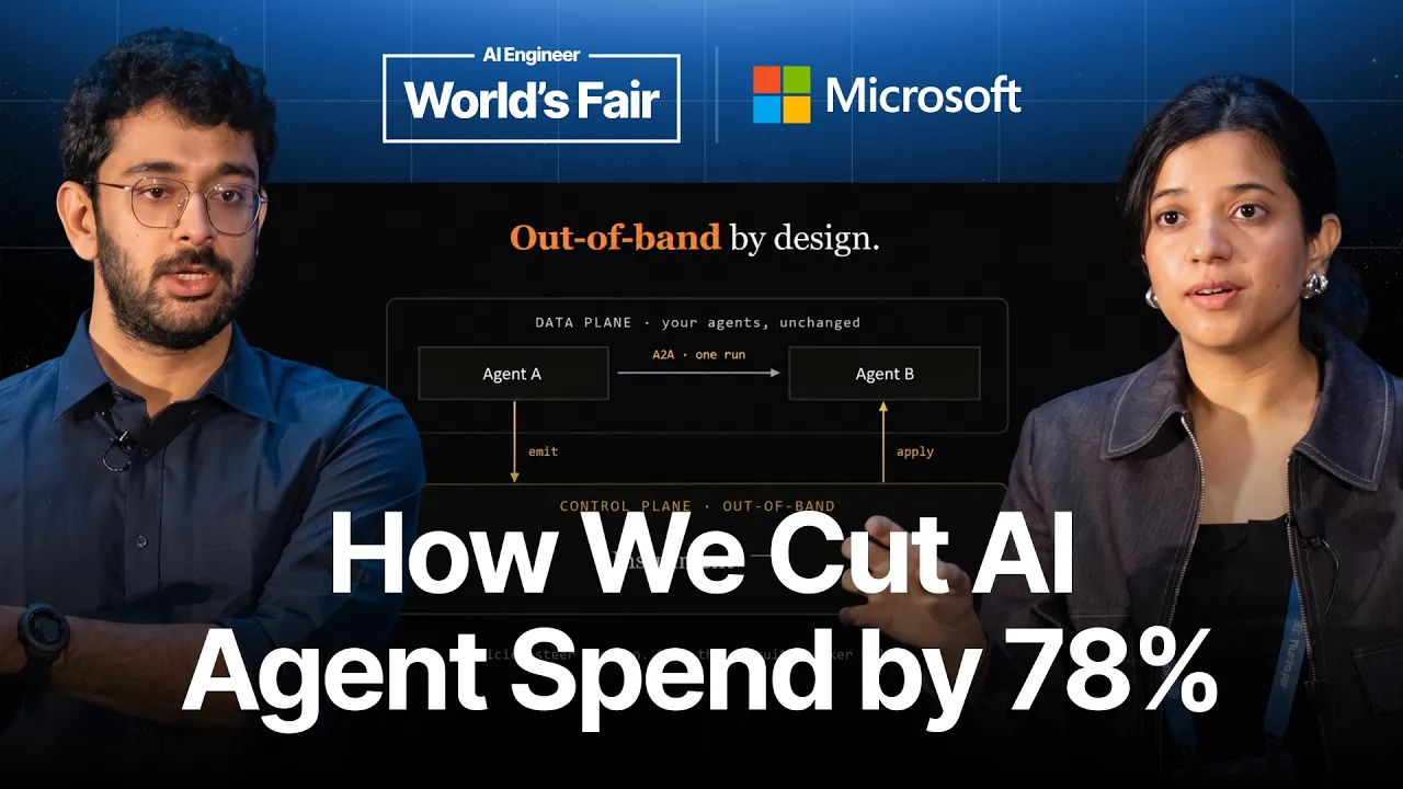 FinOps for AI Agents: Who Spent All the Tokens? — Tisha Chawla & Susheem Koul, Microsoft: video thumbnail