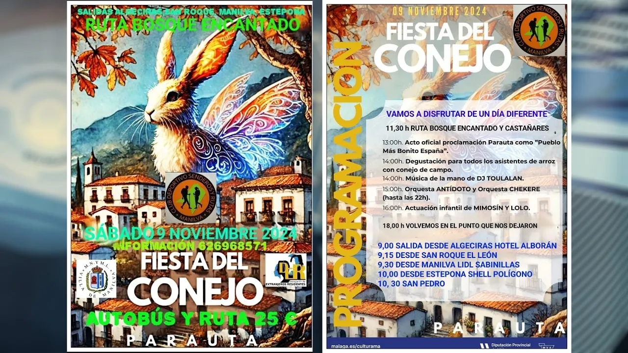 Excursión a la Fiesta del Conejo de Parauta