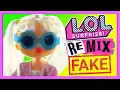 L O L Surprise O M G Remix Kitty K Fashion Doll FAKE VS REAL i L