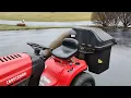 Craftsman T110 riding mower
