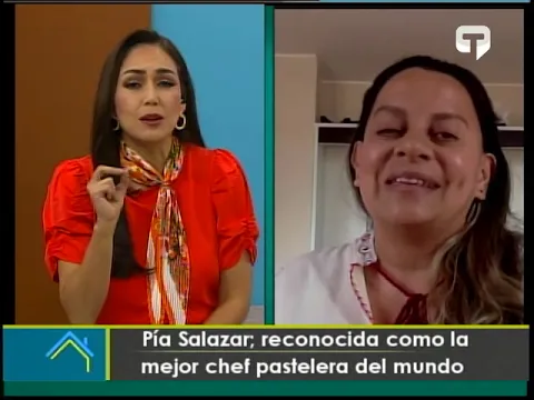 Pía Salazar reconocida como la mejor chef pastelera del mundo