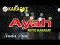 Lagu AYAH - RINTO HARAHAP | KARAOKE | NOSTALGIA | NADA PRIA