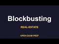 What is Blockbusting REAL-ESTATE-SALESPERSON Exam Prep