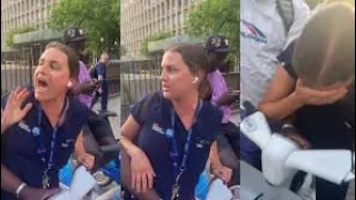 Citibike Karen Exposed As PA Sarah Jane Comrie And Suspended From Job At Bellevue Hospital NYC