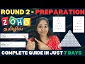 ZOHO ROUND 2 Complete Guide in Just 7 Days ZOHO Programming IT Jobs Tech with Ramya