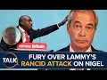Download Lagu David Lammy BLASTED For Shocking 'Hitler Youth' Attack On Nigel Farage | Reform UK's David Bull