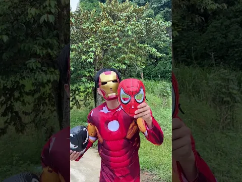 Ironman Finish Mask Spiderman & Hulk